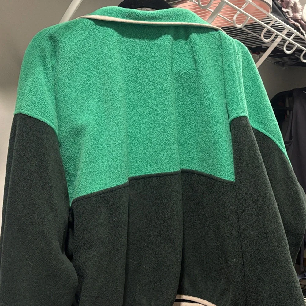Old Navy Green and Black Women's Sweater Cardigan - Picture 4 of 5
